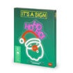 Picture of LEGAMI XMAS NEON EFFECT LED SIGN SANTA CLAUS